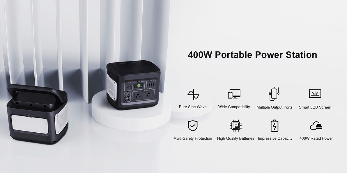 Generator Surya Gratis Perawatan 400W Untuk Pengisian Daya