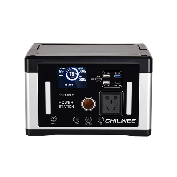700W Smart Solar Generator Untuk Pengisian Penerangan Darurat